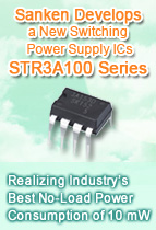 Sanken Develops STR3A100 Series